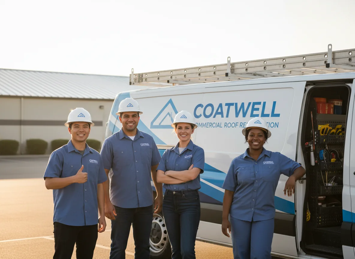 Commercial roof coating company in Creighton, MO
